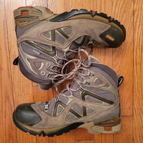 Asolo ATTIVA GTX Hiking Boots 7.5‎ Brown High Top Lace Up Waterproof Gore Tex - Picture 15 of 15